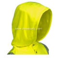 Hi-Viz Yellow Tech Double Thick Pullover Sweatshirt